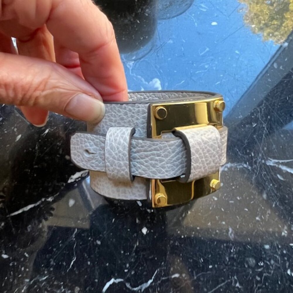 India Hicks Leather Cuff BNIB